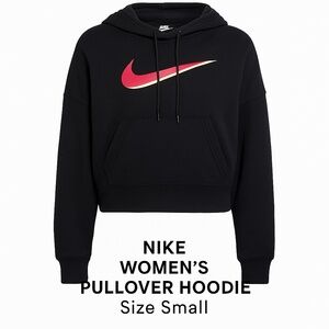 Nike Women’s Cropped Pullover Hoodie – Size Small